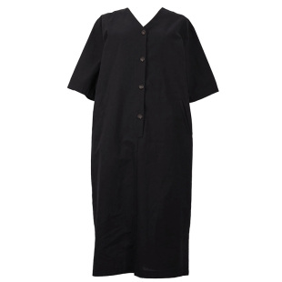 棉麻连衣裙纯麻衬衫裙宽松文艺春夏秋女中长款休闲2025新款韩版潮