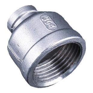 304不锈钢大小头 异径内牙螺纹管箍内丝变径管古直接内丝大小转换