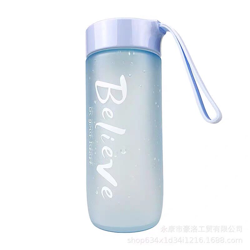ins透明大容量耐高温网红水杯