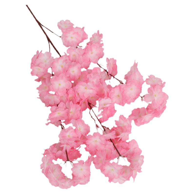 仿真樱花枝樱花树塑料婚庆装饰桃花梨花室内客厅落地吊顶假花藤条