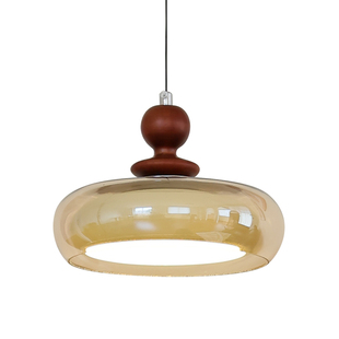 可升降床头灯中古风主卧室阅读吊线灯入户玄关护眼全光谱小吊灯具