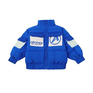 abckids童装男童羽绒服2026冬装新款中大童加厚夹克上衣儿童外套