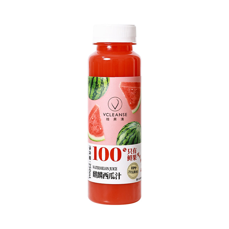 维果清 100%西瓜汁HPP冷压鲜榨果汁麒麟西瓜汁纯果汁冷藏饮料
