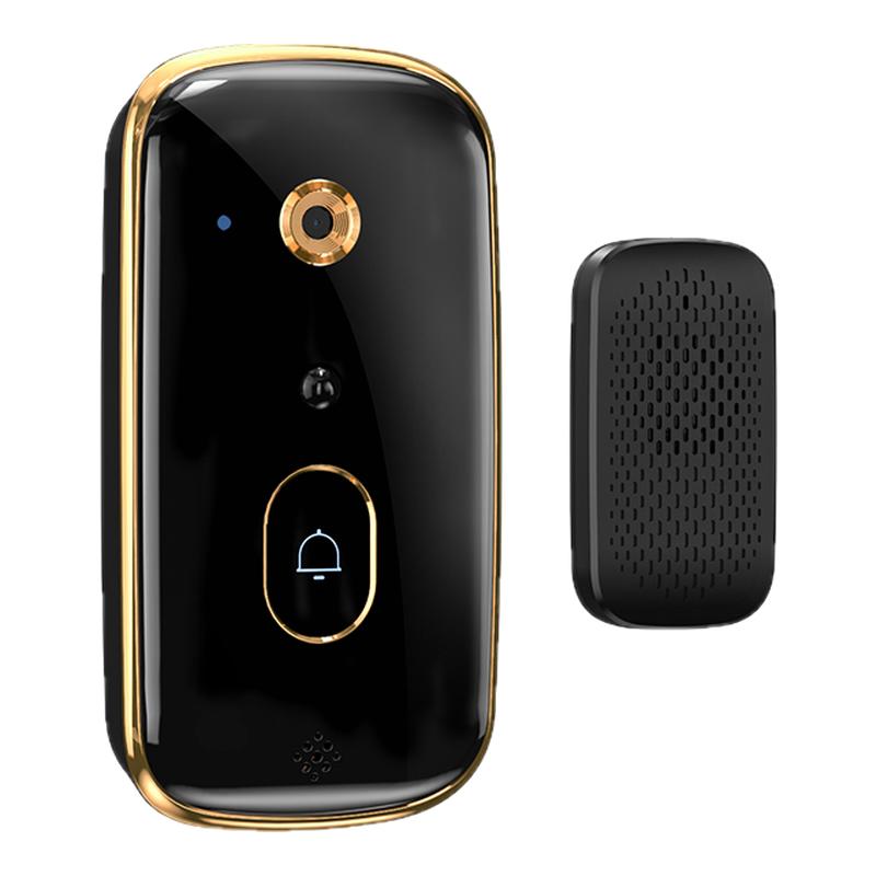 X10智能WIFI低功耗可视门铃APP内远程语言对讲手机推送通知夜视DV
