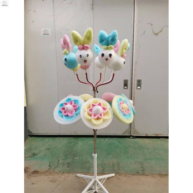 棉花糖展示架支架插糖葫芦架子展示架花式棉花糖展示架商用摆台i