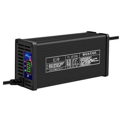 高端数显铝壳自动断电铅酸充电器