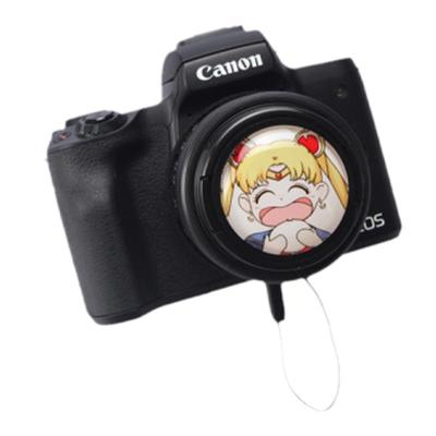 适用索尼zve10二代保护套a5100镜头盖a6400/a6000热靴盖装饰底座