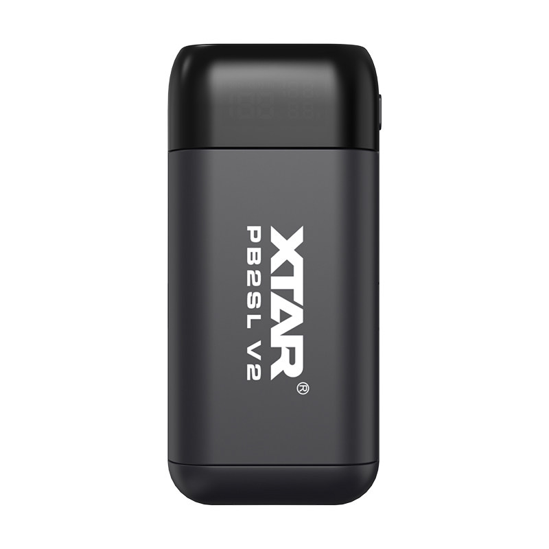 XTAR PB2SL V2新款双槽21700锂电池充电宝盒 18650锂电池充电器