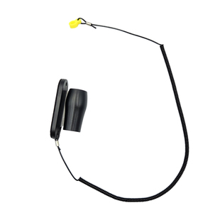 防丢笔固定器适用晨光ST双珠中性笔得力手写笔办公桌面笔座挂绳黑