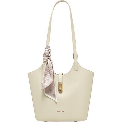 百思图26夏季商场新款时尚草编包大容量托特包单肩包女TY091BX6