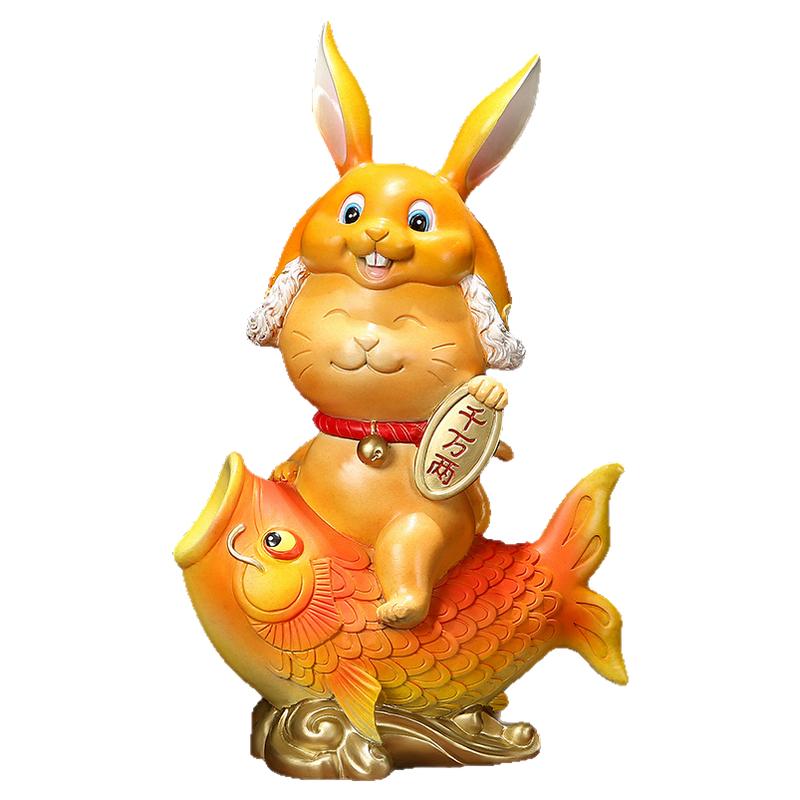 吉善缘《富贵有余》铜招财猫摆件