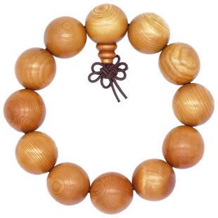 天然红豆杉木佛珠手链男士女款手串未上蜡红木檀木文玩108颗串珠