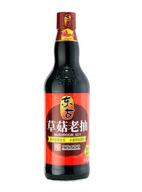 东古草菇老抽500ml炒菜上色红烧家用豉油调味品