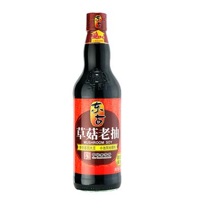 东古草菇老抽500ml炒菜上色红烧家用豉油调味品