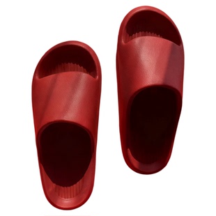 西瓦斐喜庆结婚拖鞋男红色婚嫁凉拖鞋女备婚eva软底婚礼情侣居家