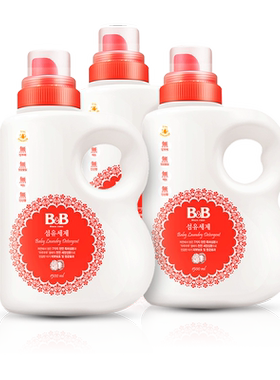 保宁进口婴儿洗衣液1.5L×3瓶