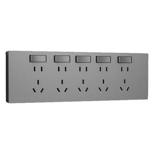 扩展插座86型多功能墙壁拓展式插座转换器多孔位无线插排插接线板