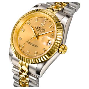 原装瑞士品牌名表进口表男士手表全自动机械表防水夜光18K金男表