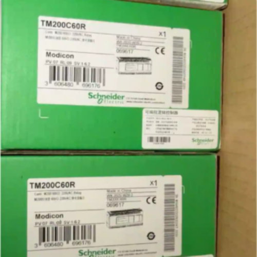 议价施耐德PLC可编程控制器TM200C60R全新原装正品