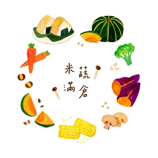 一朵苗原创窗贴米蔬满仓乔迁新屋厨房防油防水玻璃贴纸静电贴窗花