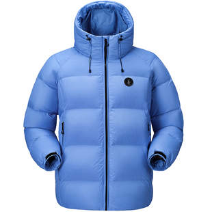 企鹅【热能1.0】羽绒服女25冬季新款加厚保暖连帽面包服短外套男