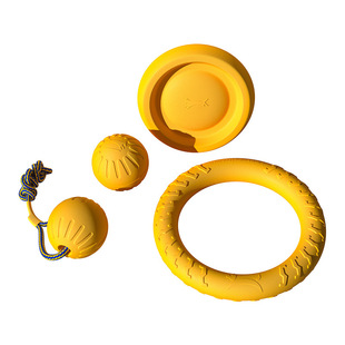 狗狗玩具专业圈圈耐咬拉布拉多金毛边牧犬浮水训小狗玩具宠物玩具