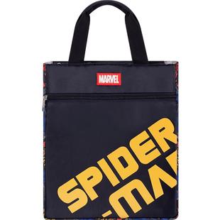 迪士尼补习袋小学生男孩拎书文件袋补课包美术大容量帆布手提袋