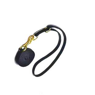 狗扁绳002新款黄色比赛控制P链训犬狗链金毛萨摩边牧大中型犬项圈