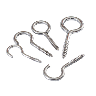 正宗304不锈钢羊眼自攻螺丝 自攻吊环螺钉 带圈手拧螺丝m3m4m5mm