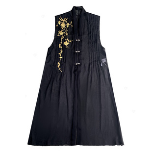 昭华赋汉服男正品原创国风新中式盘扣立领外套男装织金马面裙男女