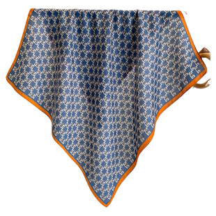 网红风70CM系脖字母丝巾小方巾女夏季薄款围巾领巾系脖头巾搭西装