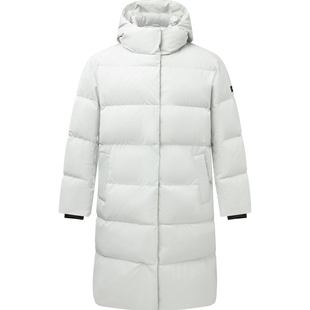 七匹狼中长款羽绒服男士2025新款秋冬季加厚外套连帽高端中年男装