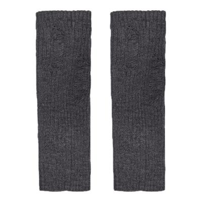 破洞袜套秋冬加厚保暖堆堆袜女