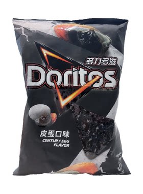 多力多滋皮蛋口味玉米片一口上头