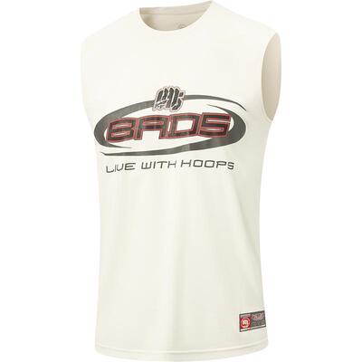 李宁排湿宽松圆领男背心