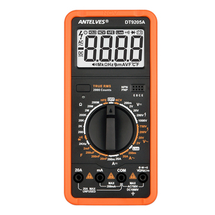DT9205A数字万用表智能防烧高精度多功能家用电工专用数显万能表