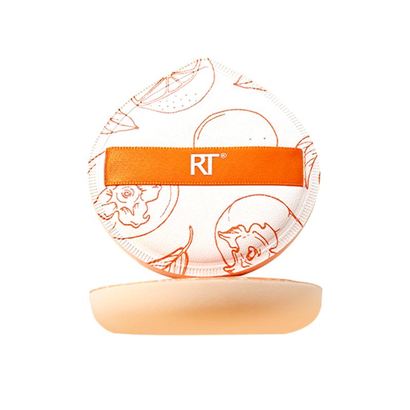 RT棉花糖粉扑橙柿大橘扑干湿两用气垫粉底液扑不易吃粉柔软上化妆