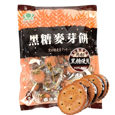 进口台湾夹心麦芽饼昇田