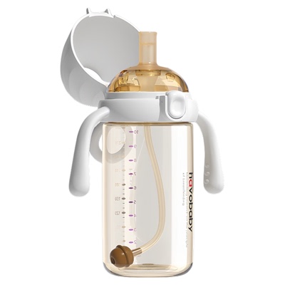 翻盖奶瓶一岁以上宝宝PPSU直饮杯