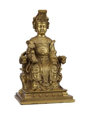 铜妈祖神像摆件天上圣母海神娘娘