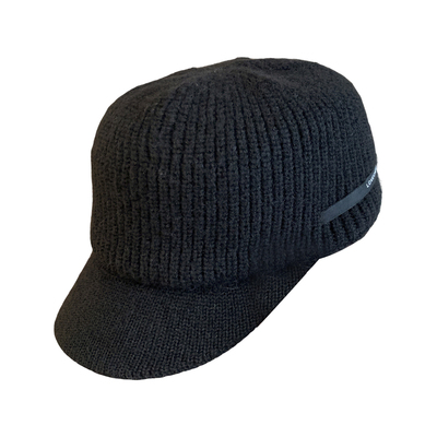 赵露思同款平顶针织鸭舌帽显脸小