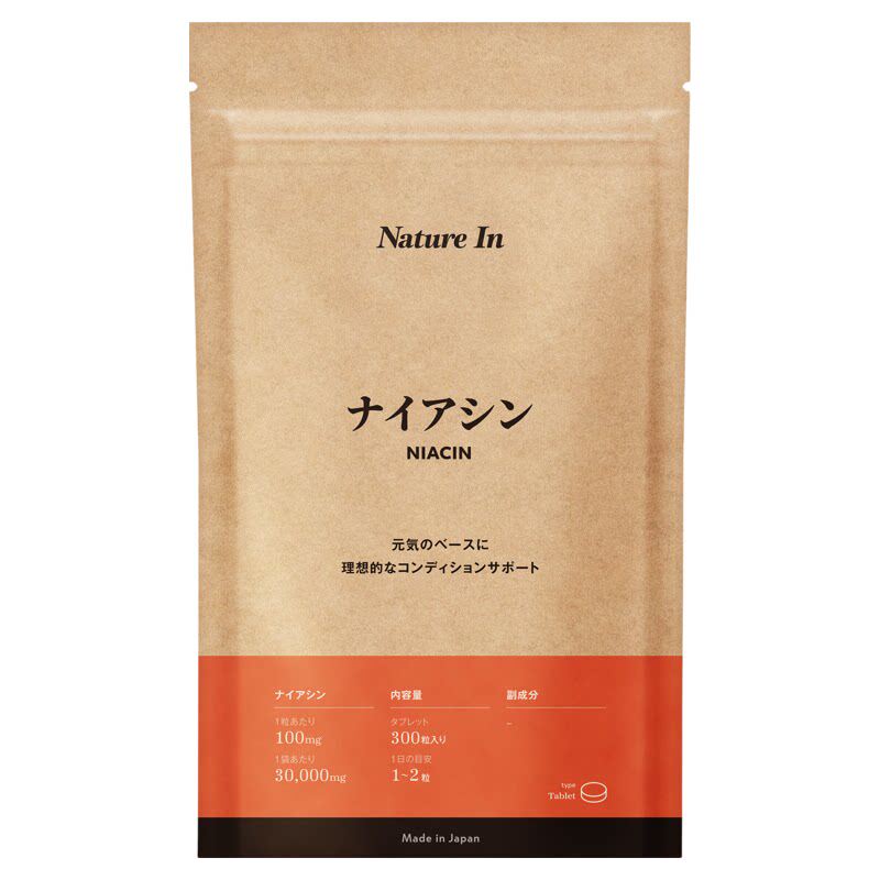 NatureIn日本进口烟酰胺100mg*300粒