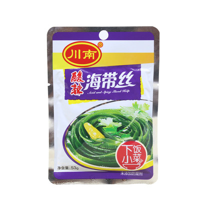 吉香居野山椒海带丝52g*5袋泡菜
