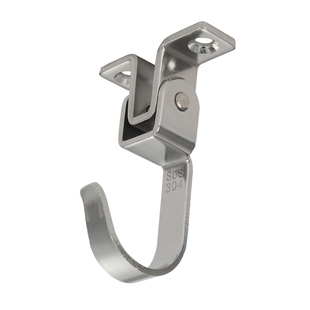 不锈钢挂钩风扇沙袋投影幕布单勾子吊顶蚊帐天花板打孔承重固定件