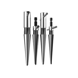 铰刀手用锥度扩孔器手用可调式开孔角刀螺旋电钻锥形电动家用钻头