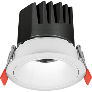 卫生间防眩防水射灯led天花灯嵌入式开孔75mm浴室厨房防雾筒灯T33