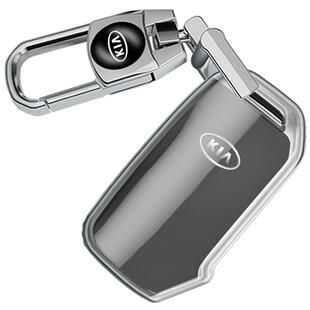 适用于起亚k3钥匙套k5壳k2扣kx3包k4kx5焕驰索兰托凯酷狮跑透明壳