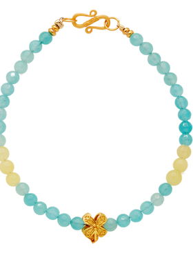 [璞吾]原创新中式天然天河石手链