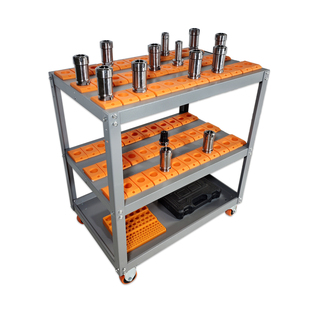 CNC数控BT50重型刀具车 加工中心bt40刀柄放置架手推车bt30工具车