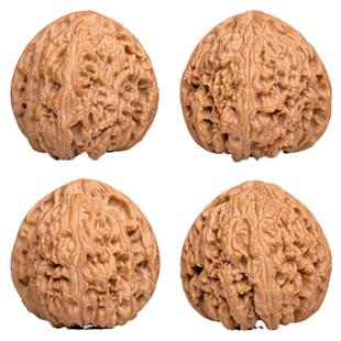 文玩核桃精品南疆石核桃一物一图A77154老树有修南将石狮子头45mm